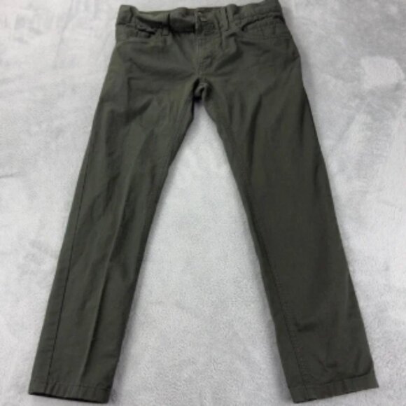Dolce & Gabbana Green Slim Green Pants Men’s Size 48 IT - Picture 1 of 11